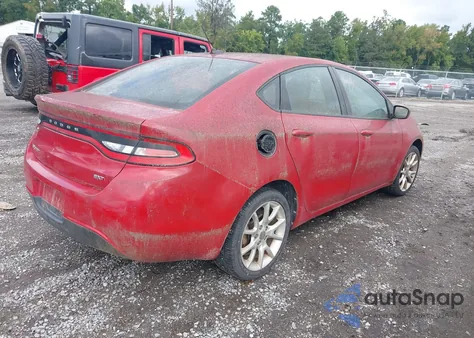 2013 Dodge Dart Sxt из США, поврежденный, VIN 1C3CDFBA1DD183681